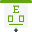 eye exam icon eye exam icon